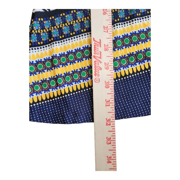 Simply Aster Boho Floral Print Short Sleeve Tunic Dress Women’s XL Multicolor - Picture 5 of 10